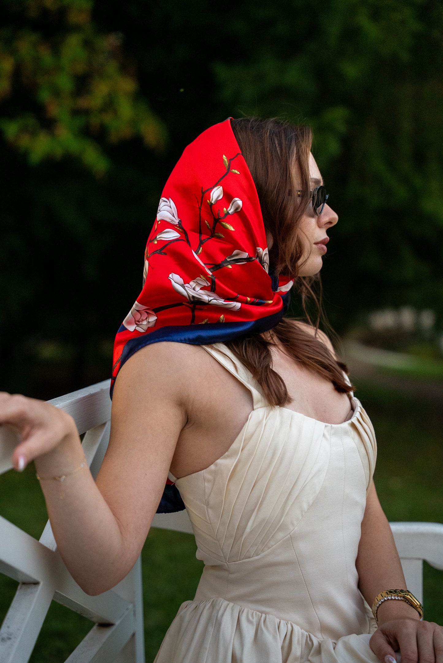 Ruby Red Madison Scarf
