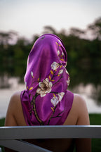 Amethyst Purple Madison Scarf