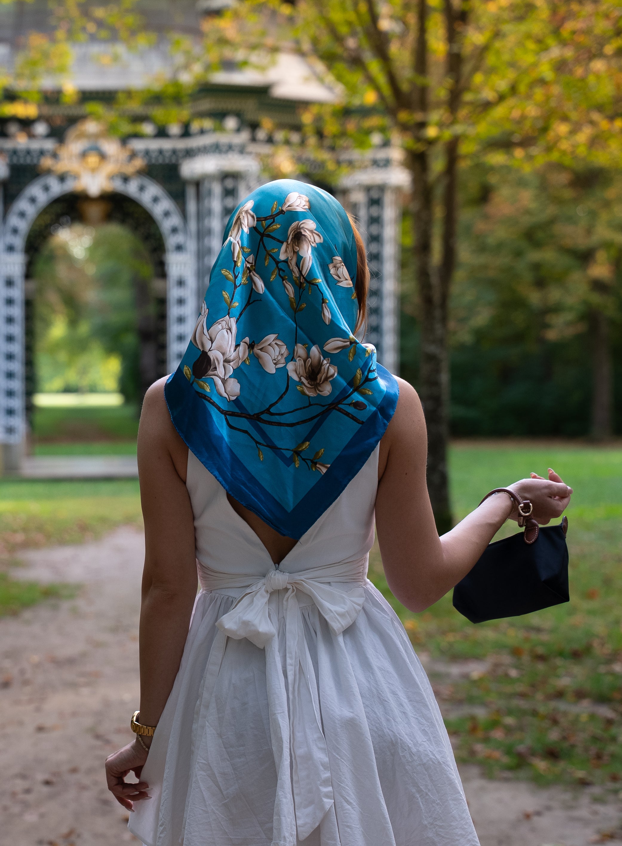 Sapphire Blue Madison Scarf