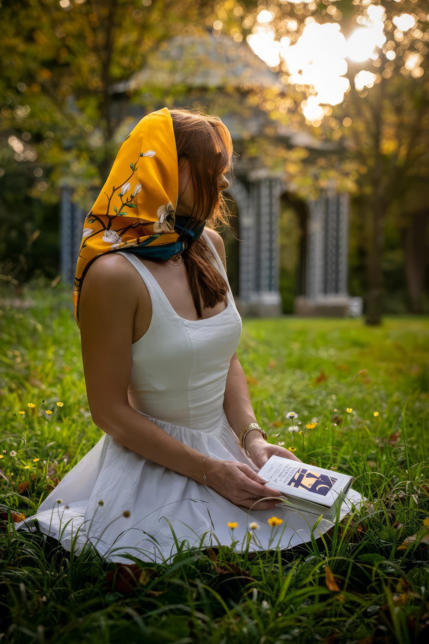 Golden Yellow Madison Scarf