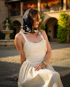 Noir Black Madison Scarf